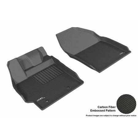 Powerplay 3D Maxpider Front Row Custom Fit Kagu Black Floor Mat for 2013-2015 Scion XB Models PO595820